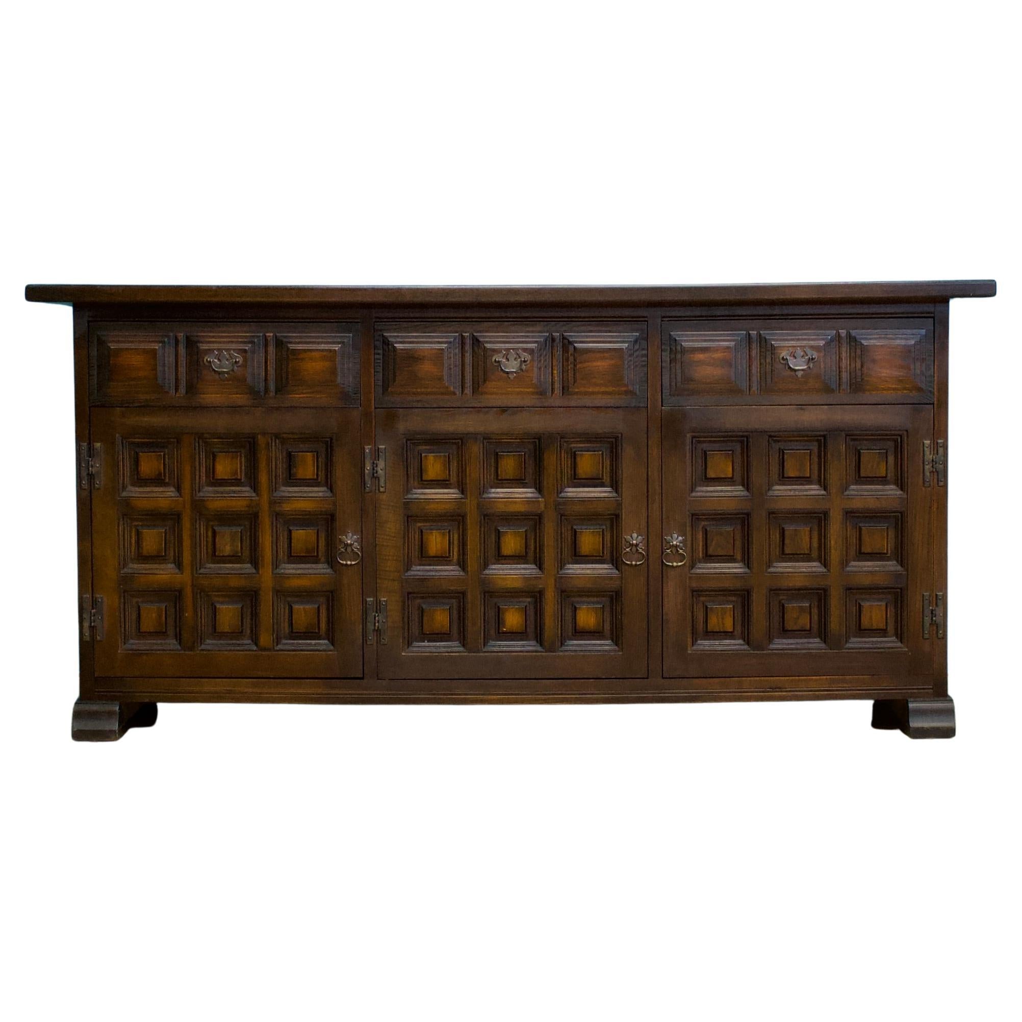 Vintage Dark Oak Toledo Sideboard from Younger, 1970s