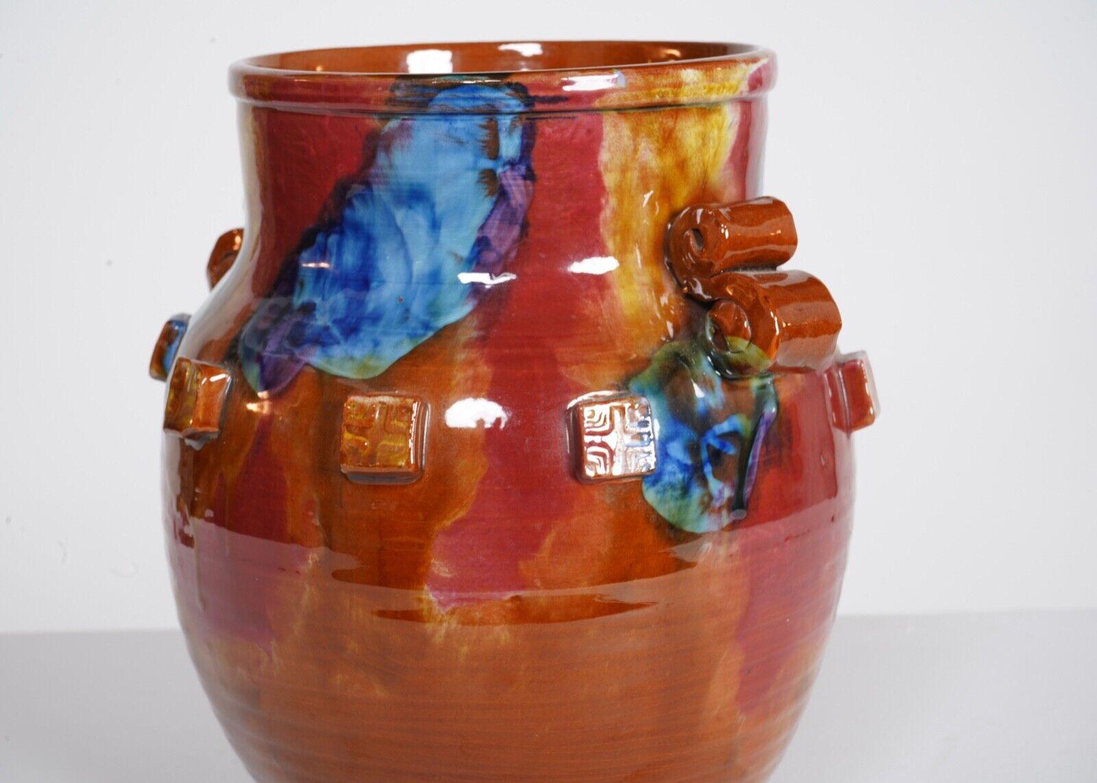 Vintage Dartmouth Pottery Ceramic Vase For Sale at 1stDibs