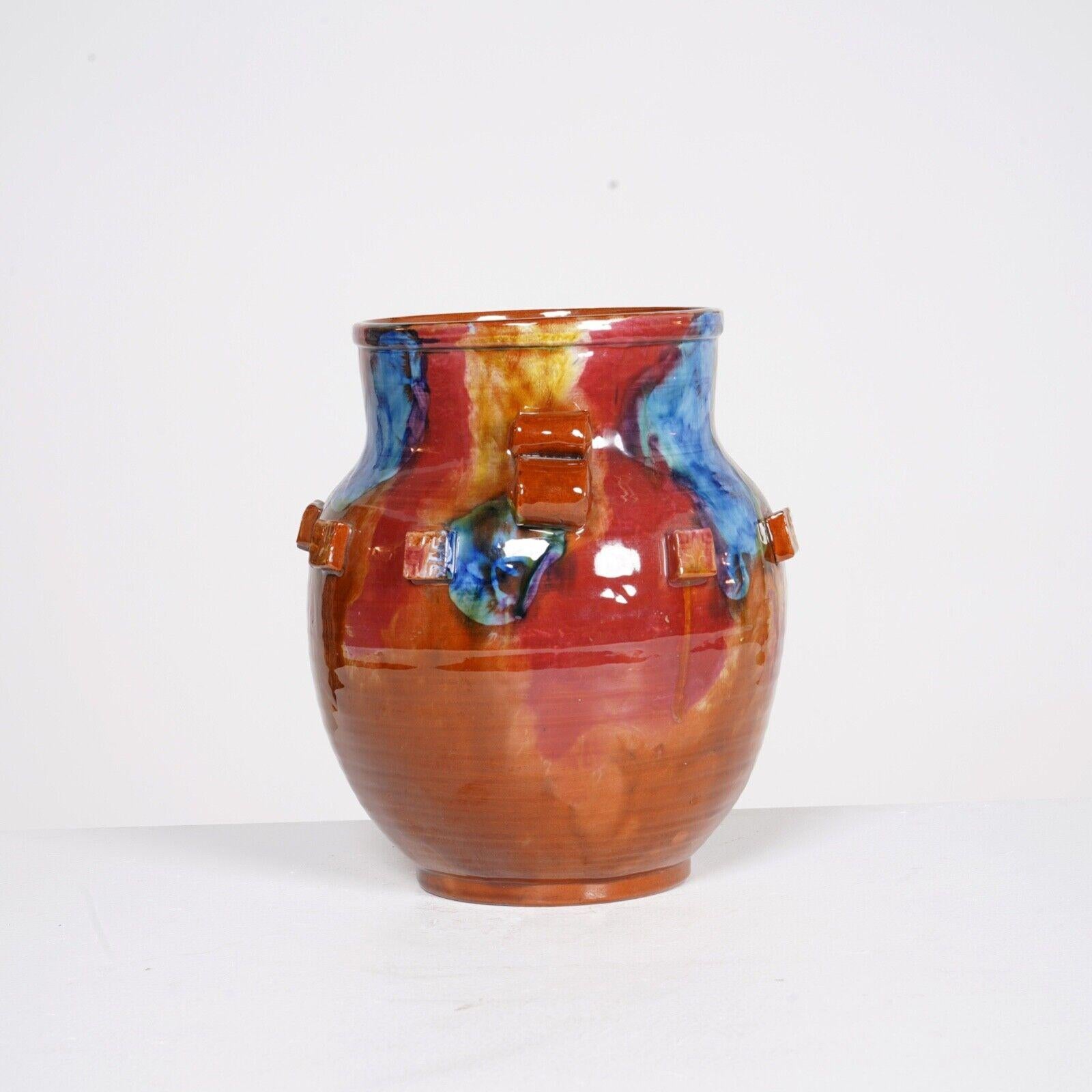 Vintage Dartmouth Pottery Ceramic Vase For Sale at 1stDibs