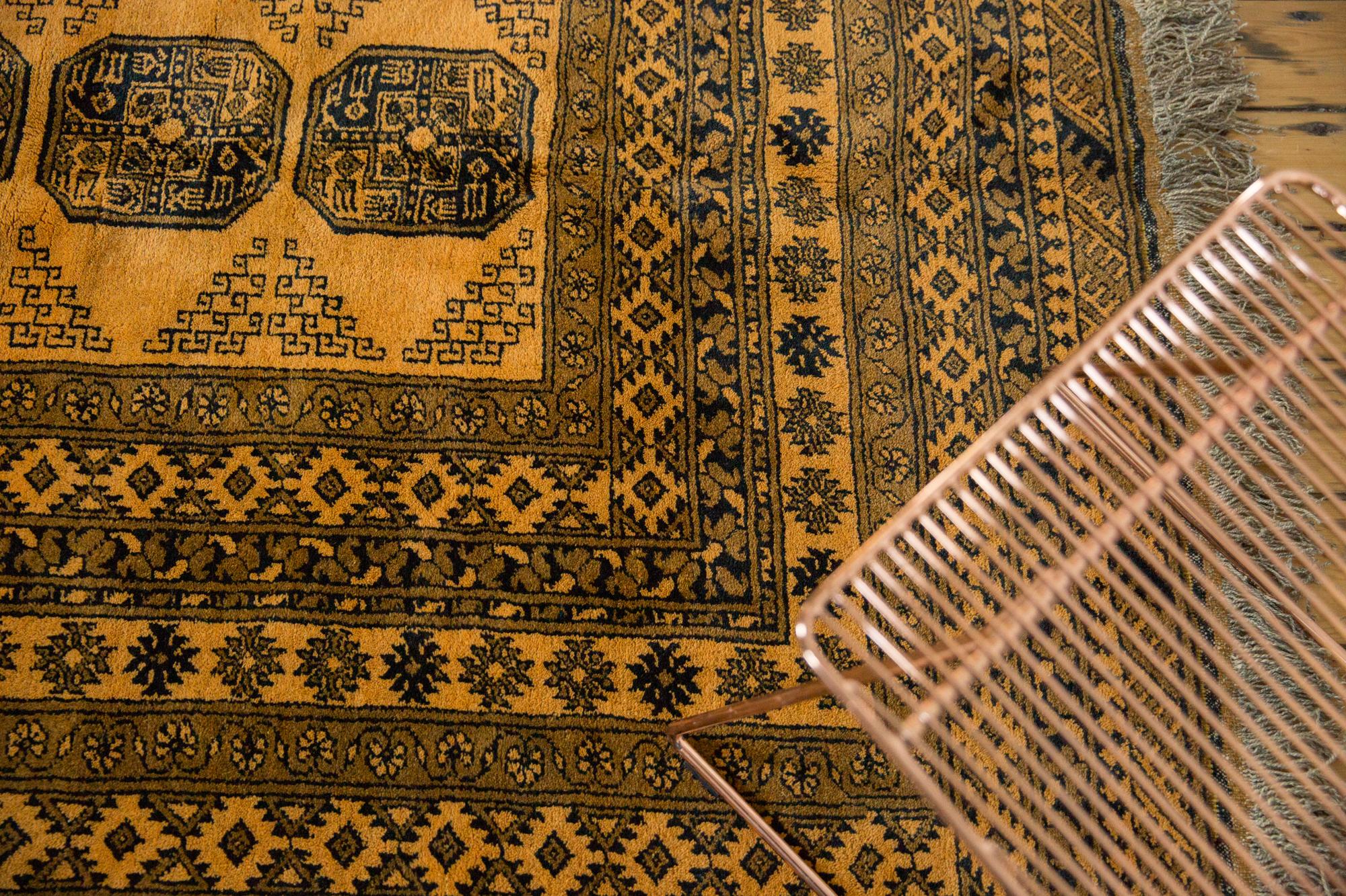Afghan Vintage Daulatabad Carpet For Sale
