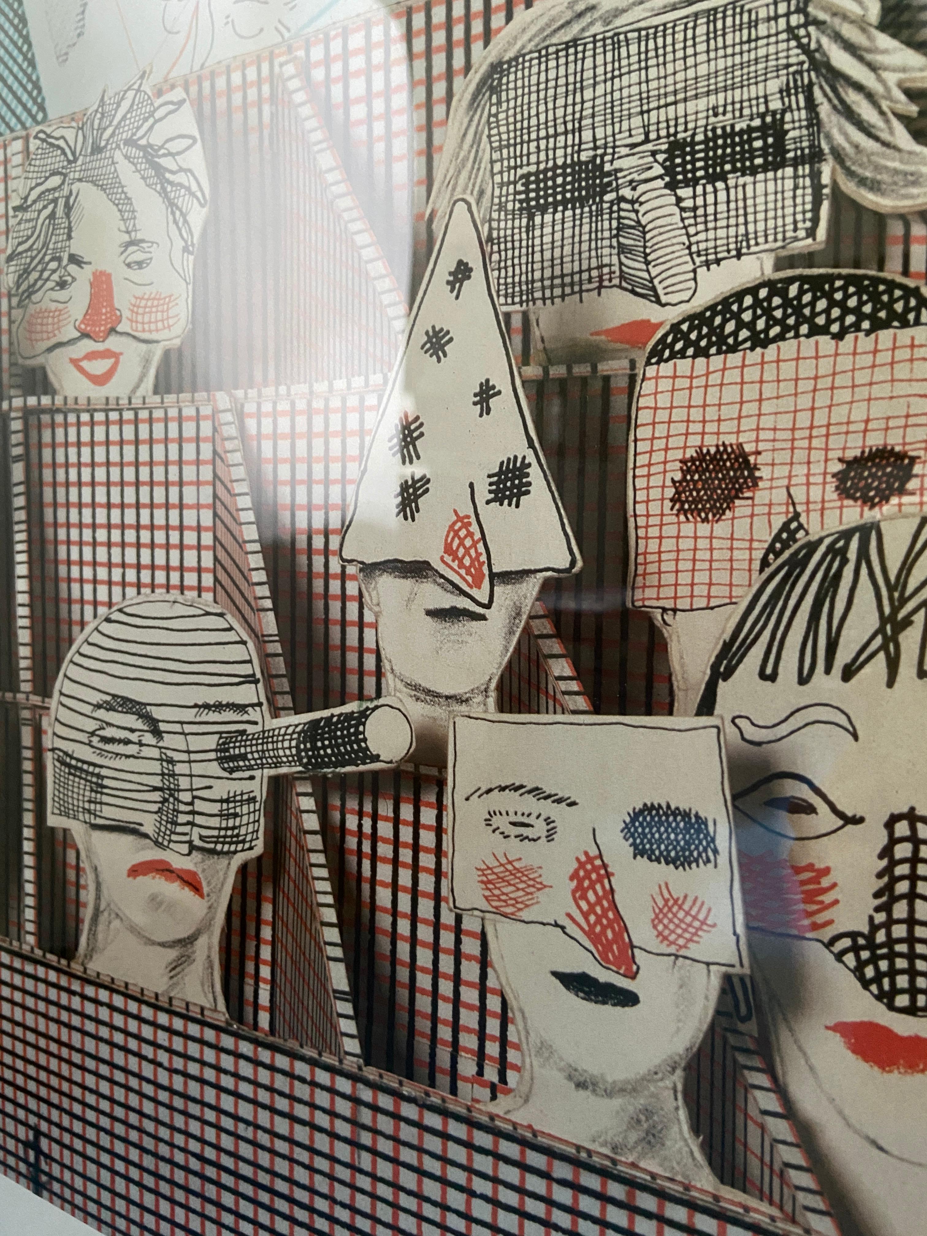 American Vintage David Hockney Exhibition Poster from The San Francisco Opera, USA 1982