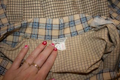 Vintage David Silverman Cotton Check Dress