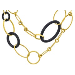 Gold Link Necklaces