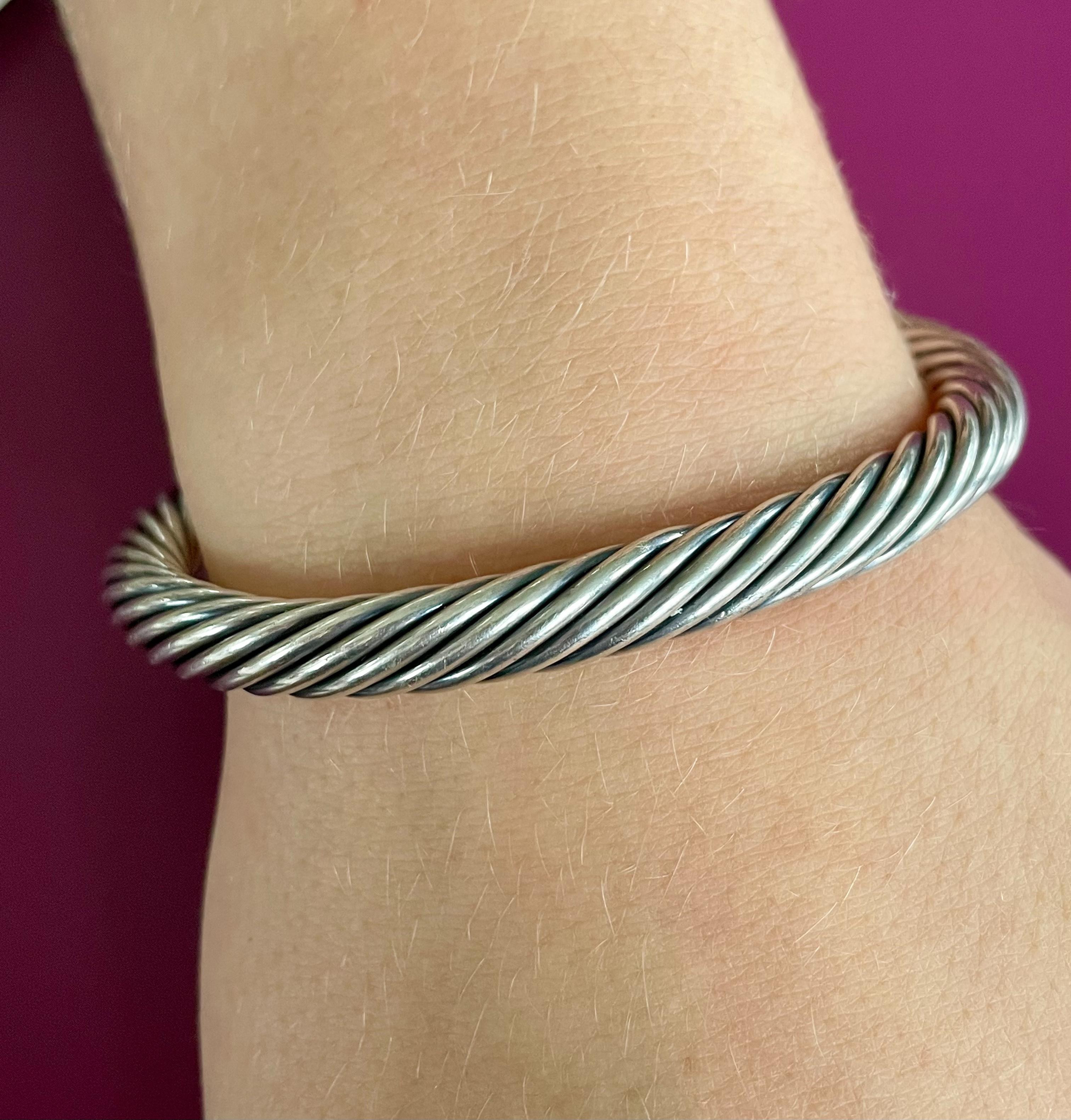 vintage david yurman cable bracelet