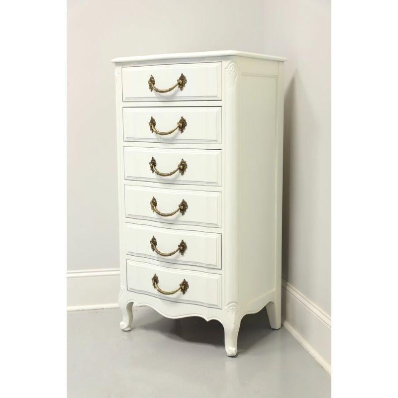 French Provincial DAVIS CABINET Co French Country Style Painted Semainier Lingerie Chest