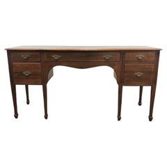 Vintage DAVIS CABINET Co Solid Mahogany Federal Style Sideboard 