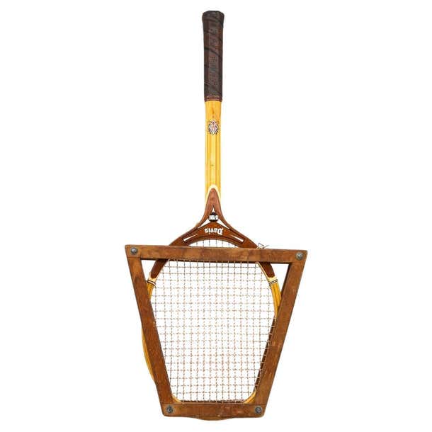 Vintage Davis Tennis Racket with Press, USA 1970s at 1stDibs | antique ...