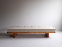 Cama de día vintage de Christian Durupt, años 60