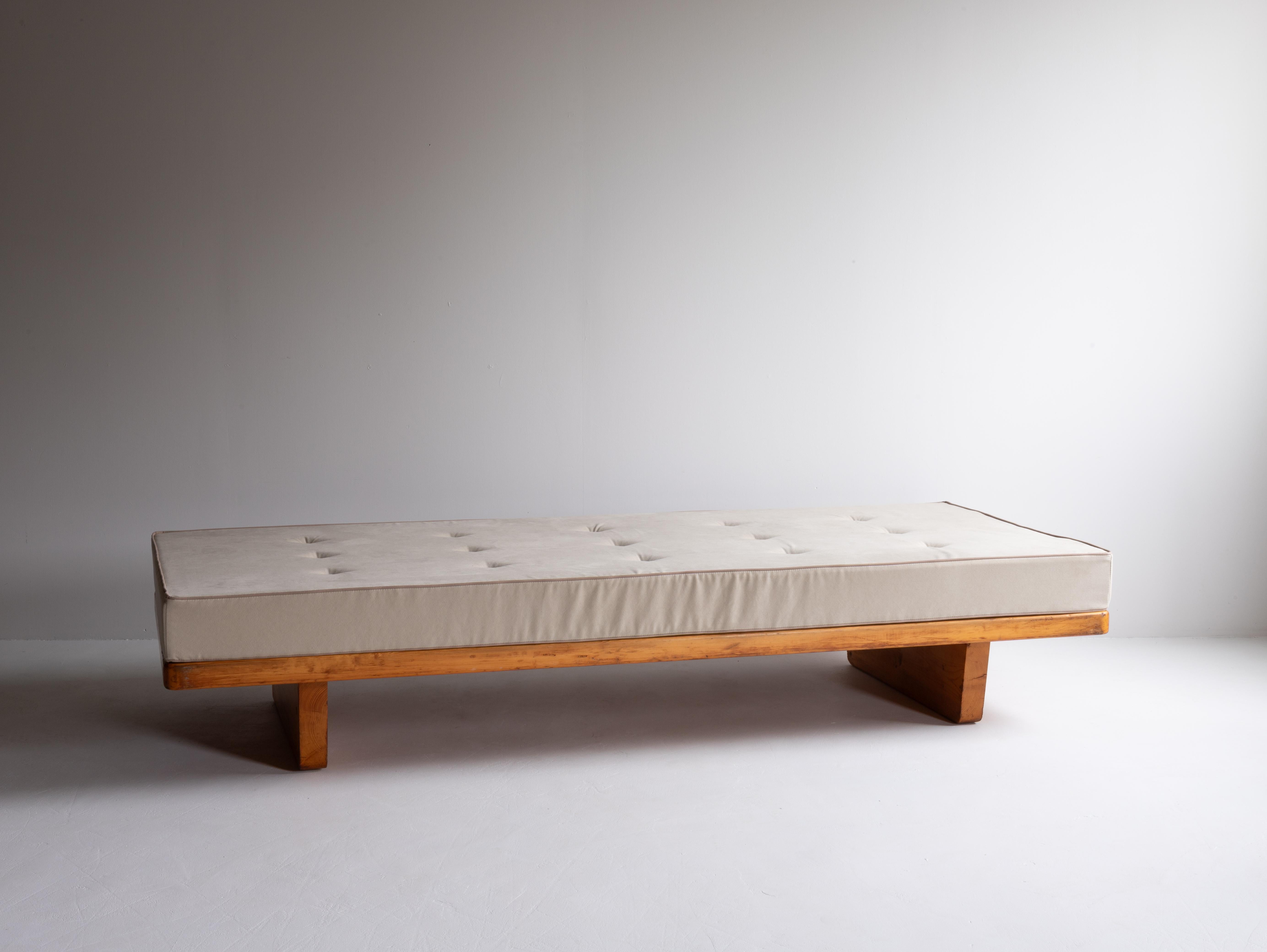 Mid-Century Modern Daybed Vintage par Christian Durupt, 1960s en vente
