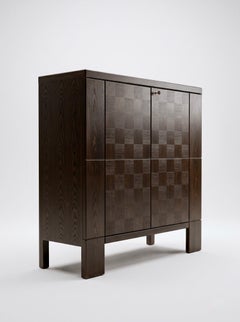 Vintage De Coene Two-Door Cabinet - Belgium - 1970s
