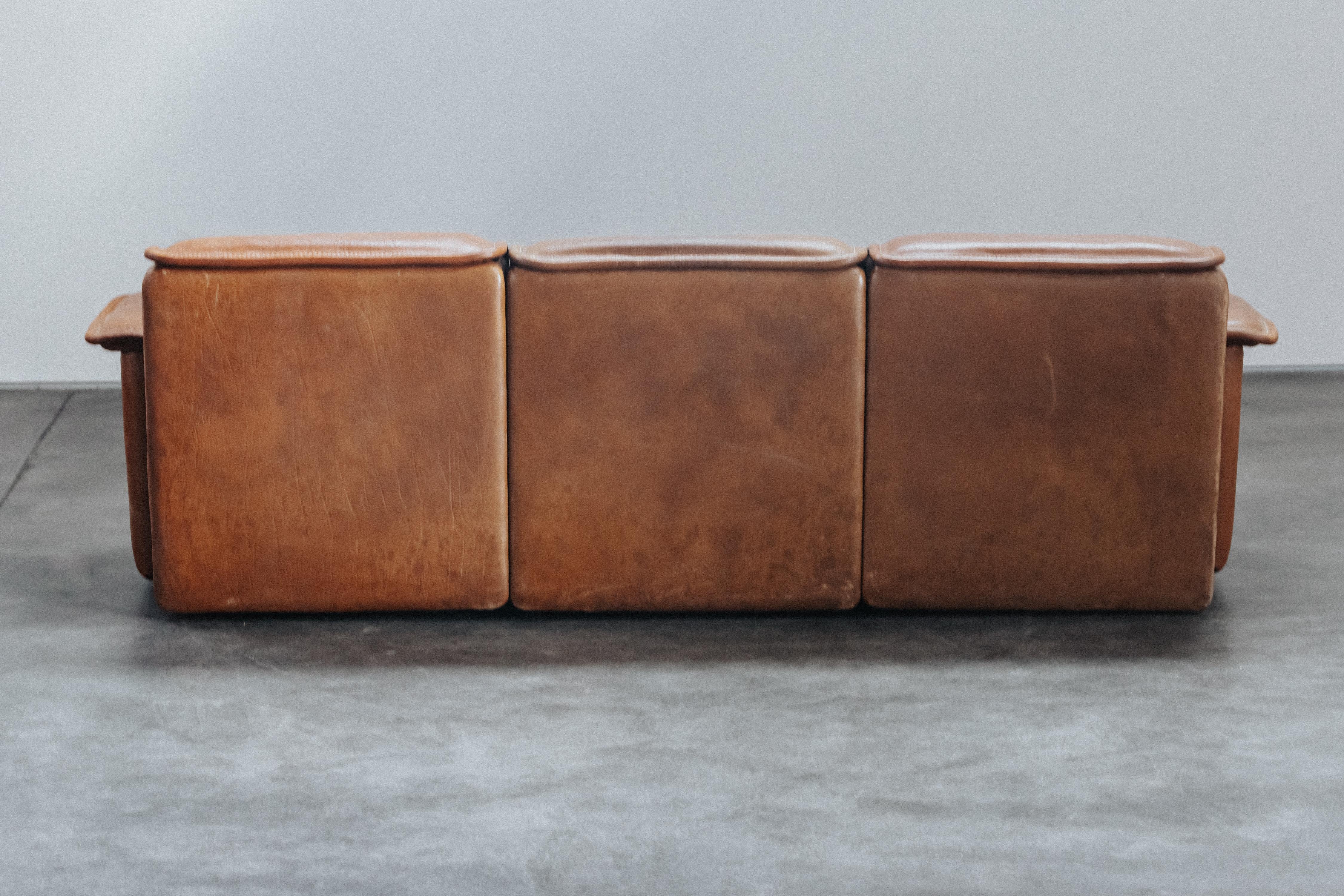 Vintage De Sede DS-12 Sofa From Switzerland, Circa 1970 3