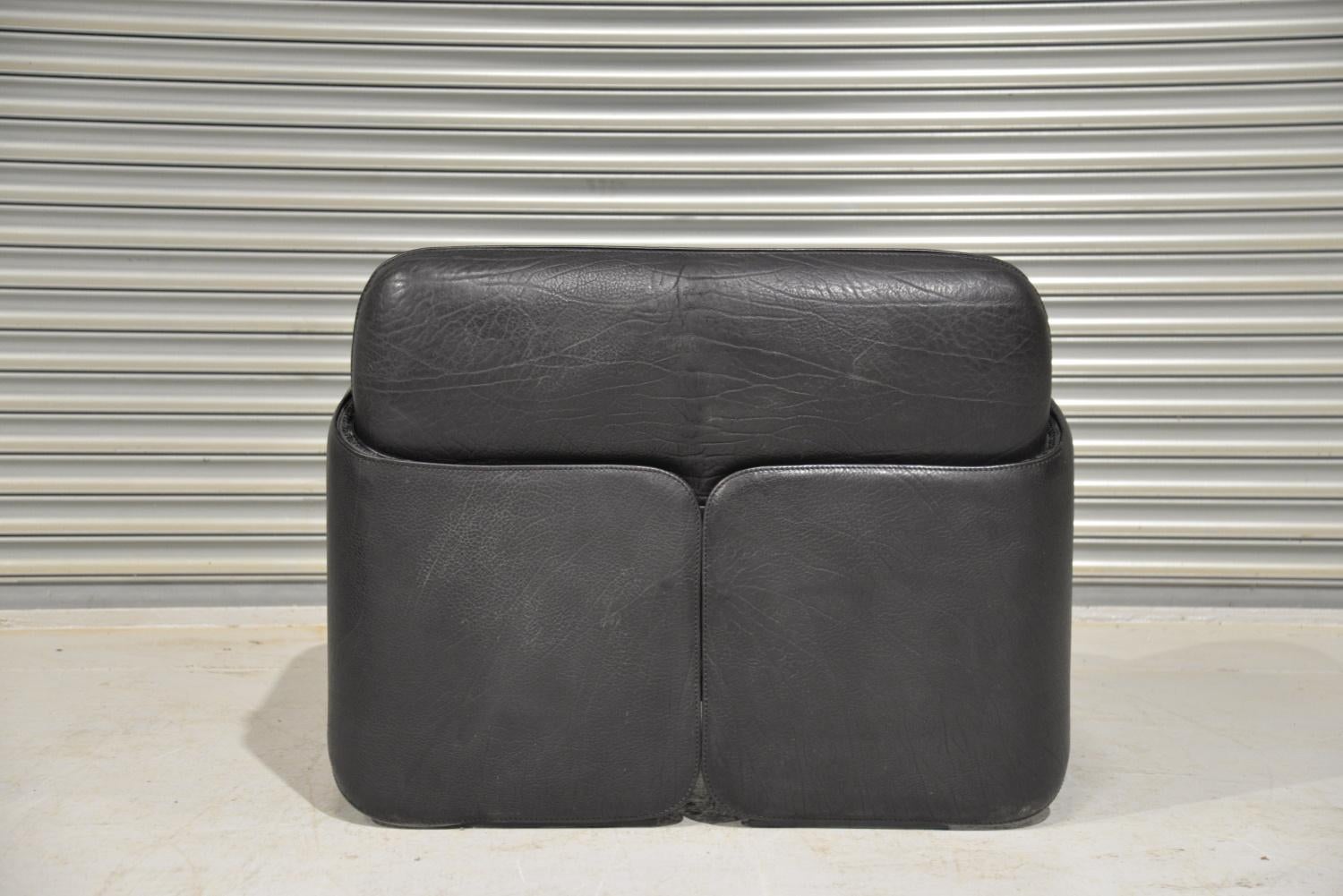 Vintage De Sede 'DS 125' Armchair Designed by Gerd Lange, Switzerland, 1978 For Sale 1