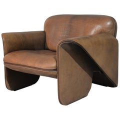 Vintage De Sede 'DS 125' Armchair Designed by Gerd Lange, Switzerland 1978