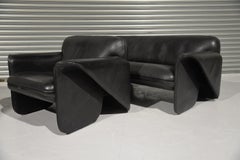 Vintage De Sede DS 125 Sofa und Sessel Design von Gerd Lange, Schweiz, 1978