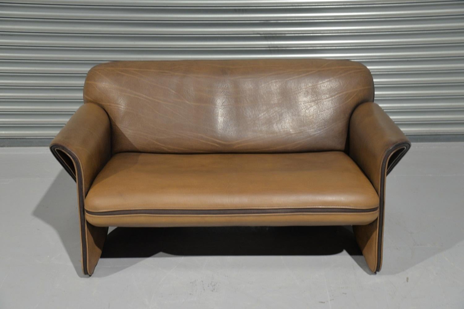 Mid-Century Modern Vintage De Sede DS 125 Sofa Designed by Gerd Lange, Switzerland, 1978 For Sale
