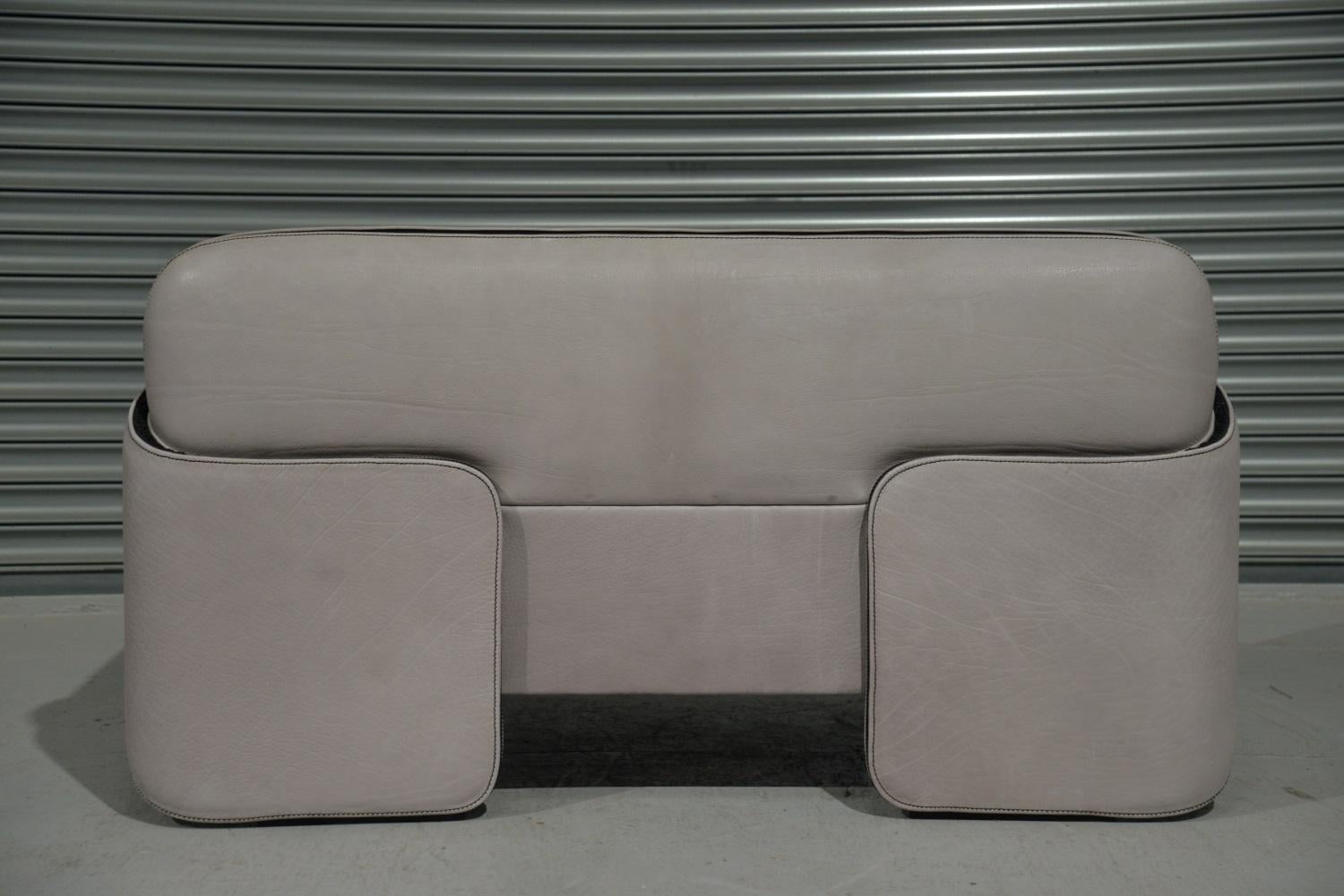 Vintage De Sede DS 125 Sofa Designed by Gerd Lange, Switzerland, 1978 In Good Condition For Sale In Fen Drayton, Cambridgeshire