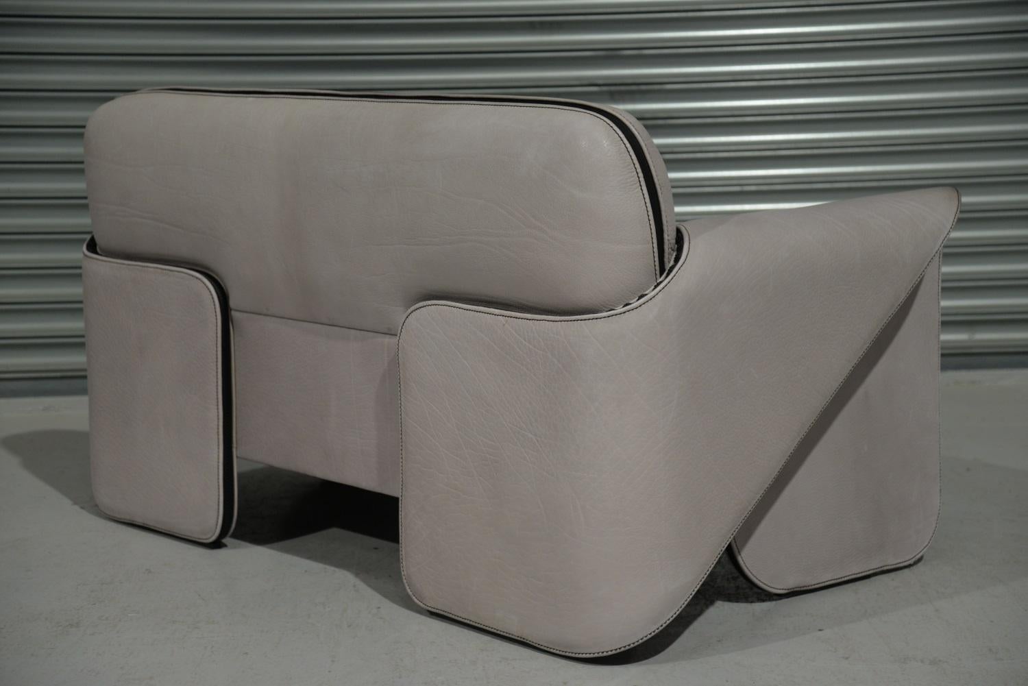 Late 20th Century Vintage De Sede DS 125 Sofa Designed by Gerd Lange, Switzerland, 1978 For Sale