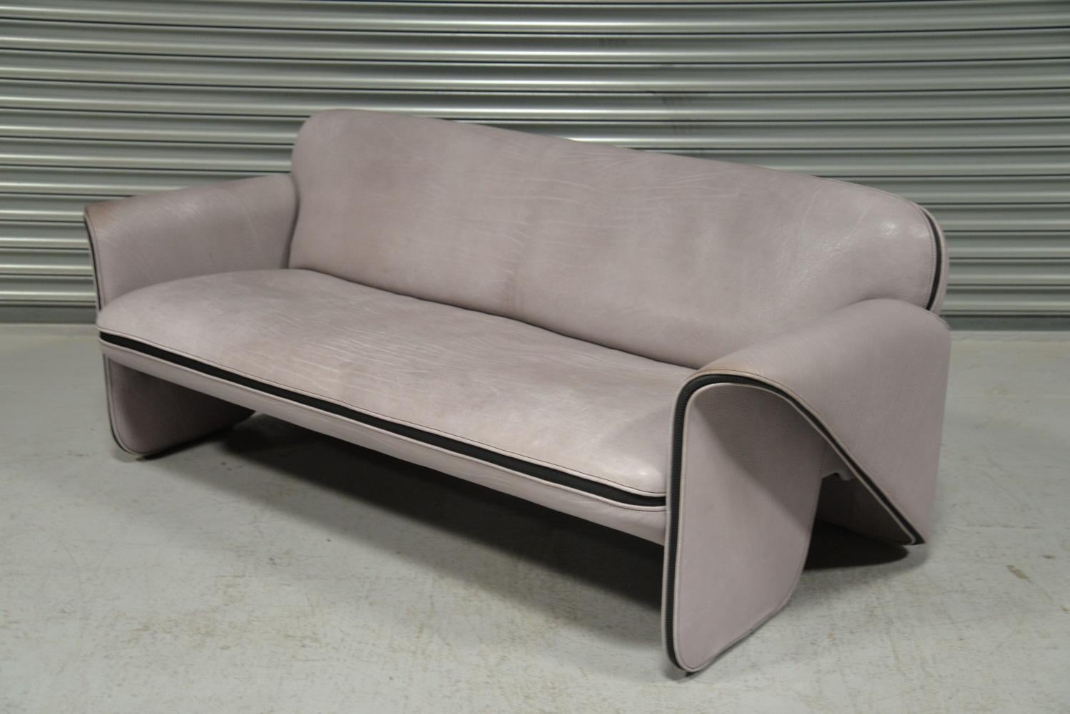 Vintage De Sede 'DS 125' Sofa Designed by Gerd Lange, Switzerland, 1978 In Good Condition For Sale In Fen Drayton, Cambridgeshire