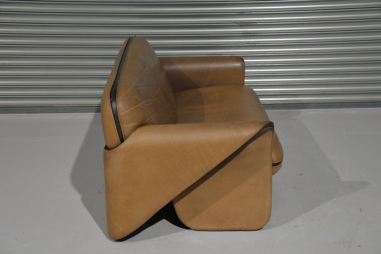 Vintage De Sede DS 125 Sofa Designed by Gerd Lange, Switzerland, 1978 For Sale 1