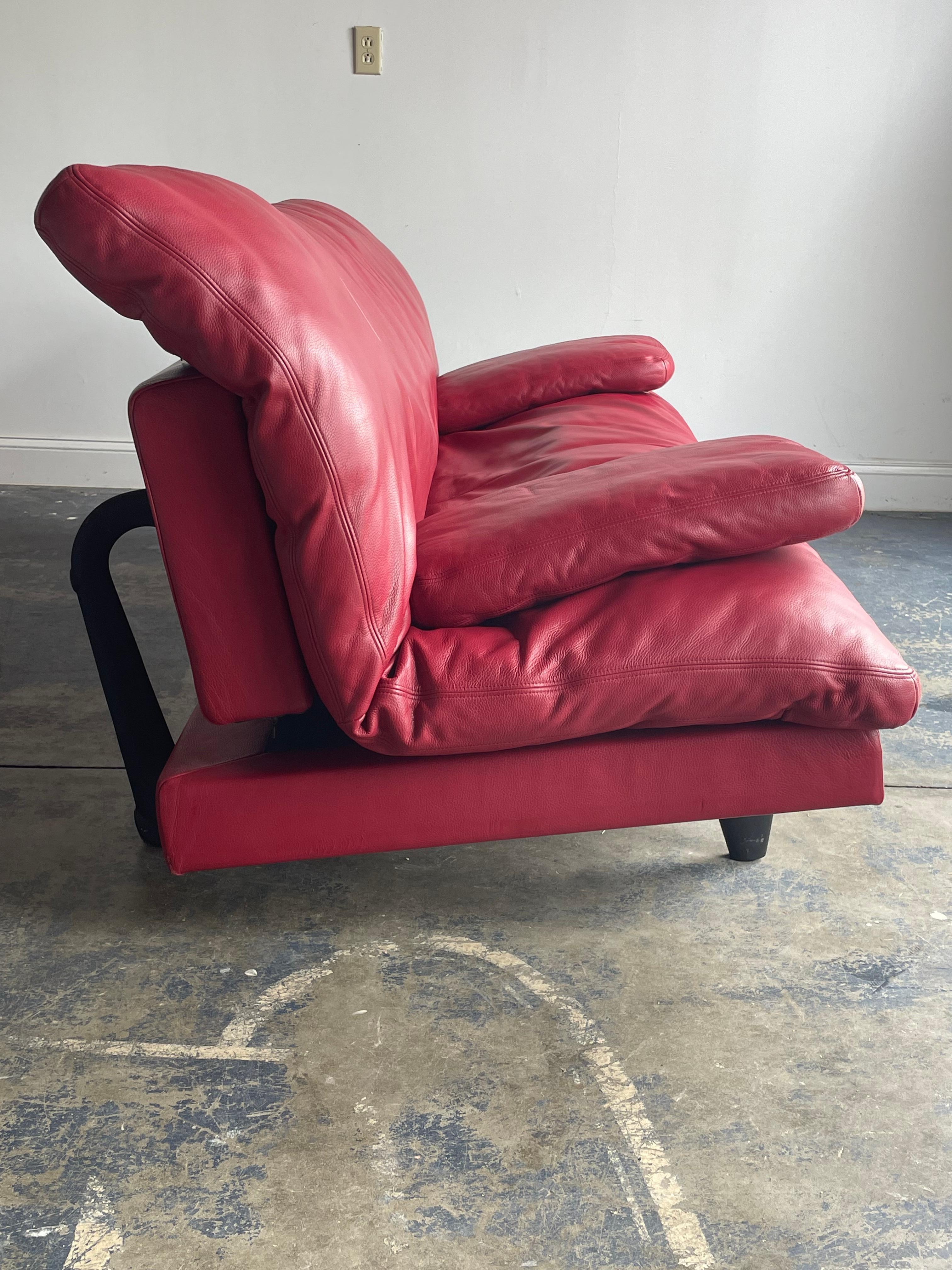 red convertible sofa