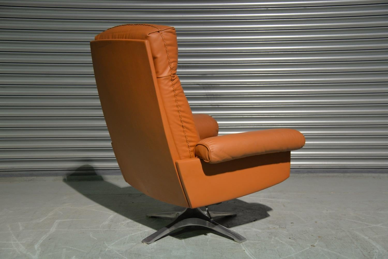 Late 20th Century Vintage De Sede DS 31 Swivel Lounge Armchair, Switzerland 1970s