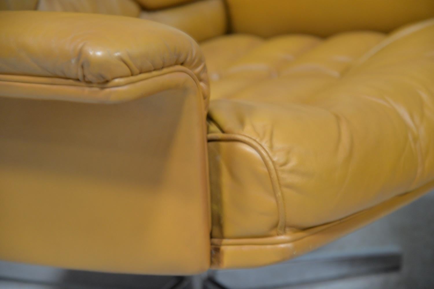 Sillones giratorios De Sede DS-P vintage de Robert Haussmann, Suiza, años 70 en venta 8