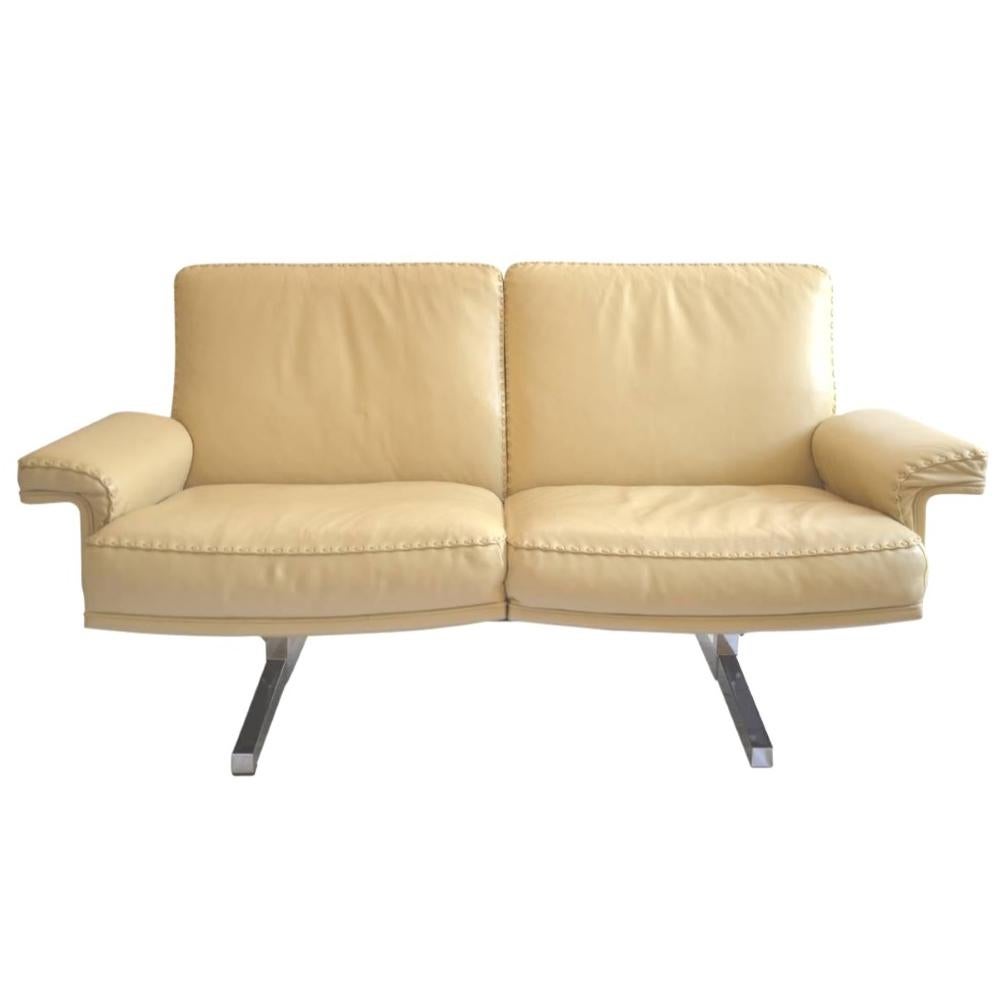 Vintage De Sede DS 35 Two-Seat Sofa or Loveseat, Swizerland 1970s For Sale