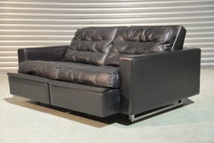 Vintage de Sede DS 3A "New Yorker" Two-Seat Reclining Sofa 1970s