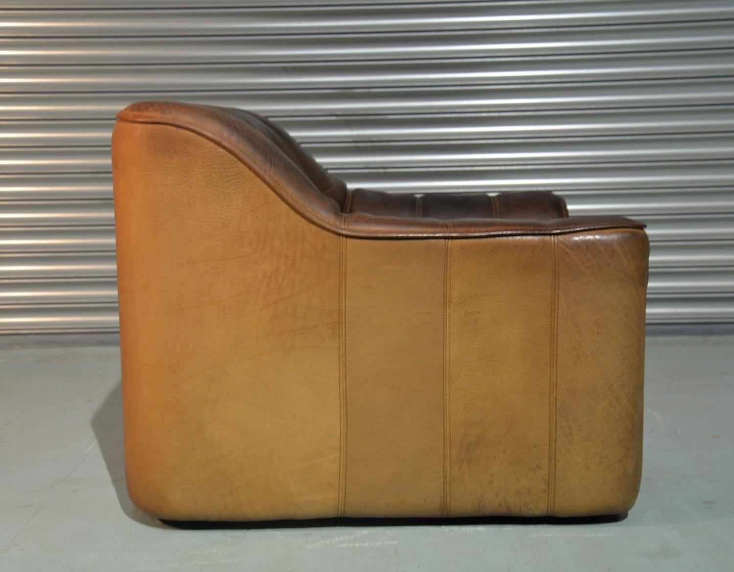 Late 20th Century Vintage De Sede DS 44 Leather Armchair, Switzerland 1970s