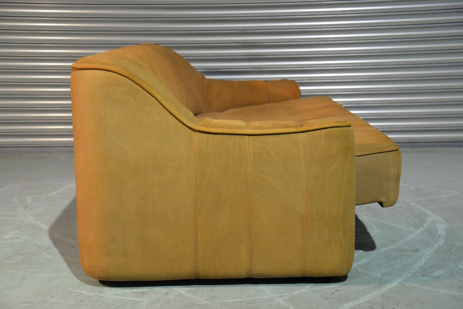 Vintage De Sede DS 44 Three-Seat Sofa and Daybed, 1970s 3