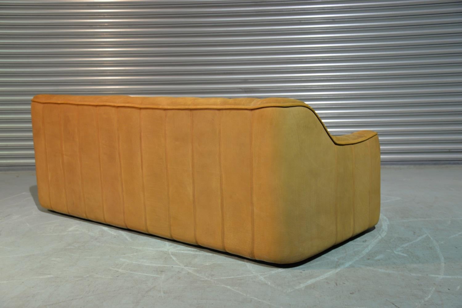Vintage De Sede DS 44 Three-Seat Sofa and Daybed, 1970s 2