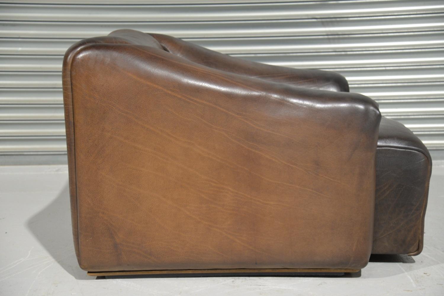 Vintage De Sede DS 47 Leather Armchair, Switzerland, 1970s For Sale 4