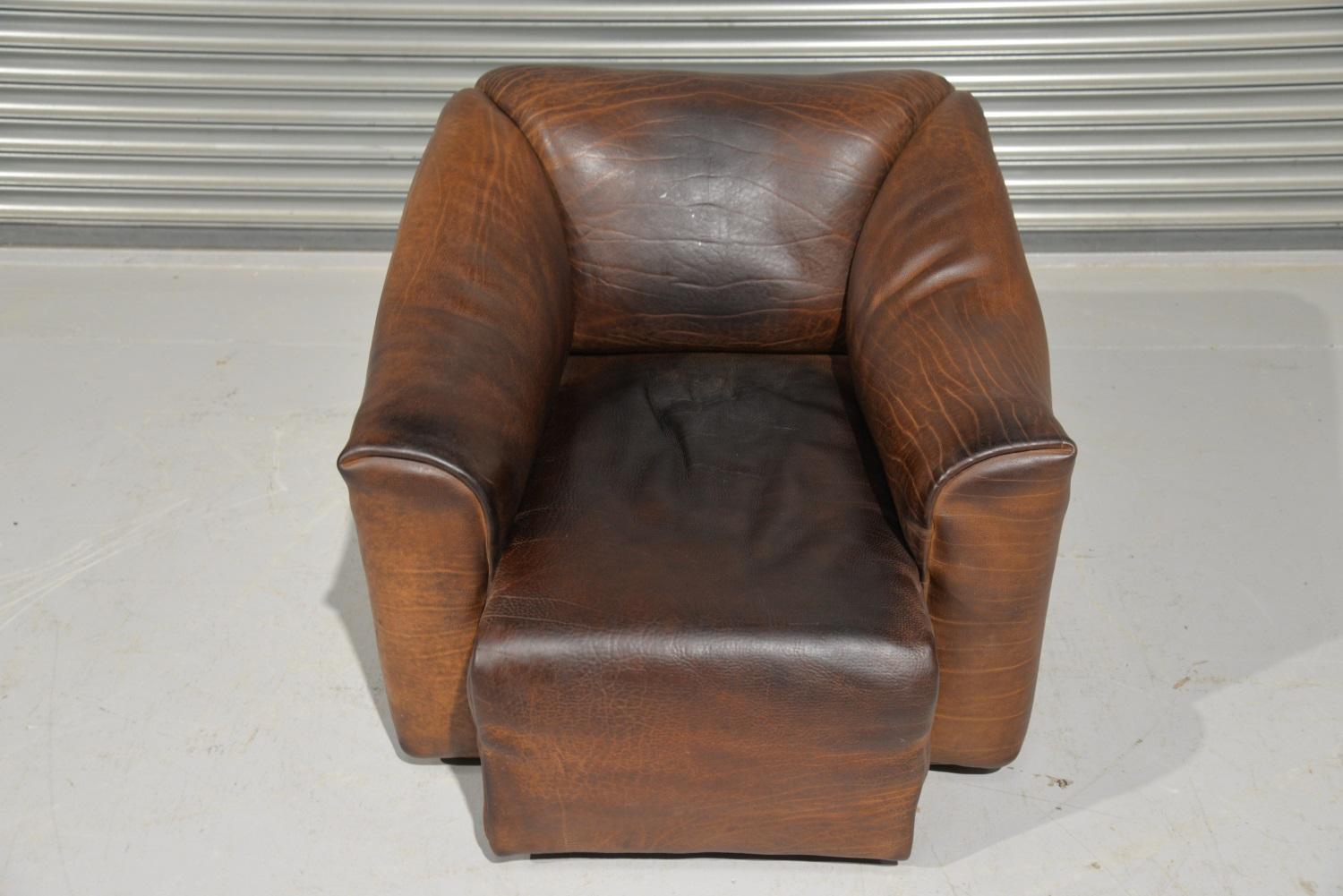 Vintage De Sede DS 47 Leather Armchair, Switzerland, 1970s For Sale 5