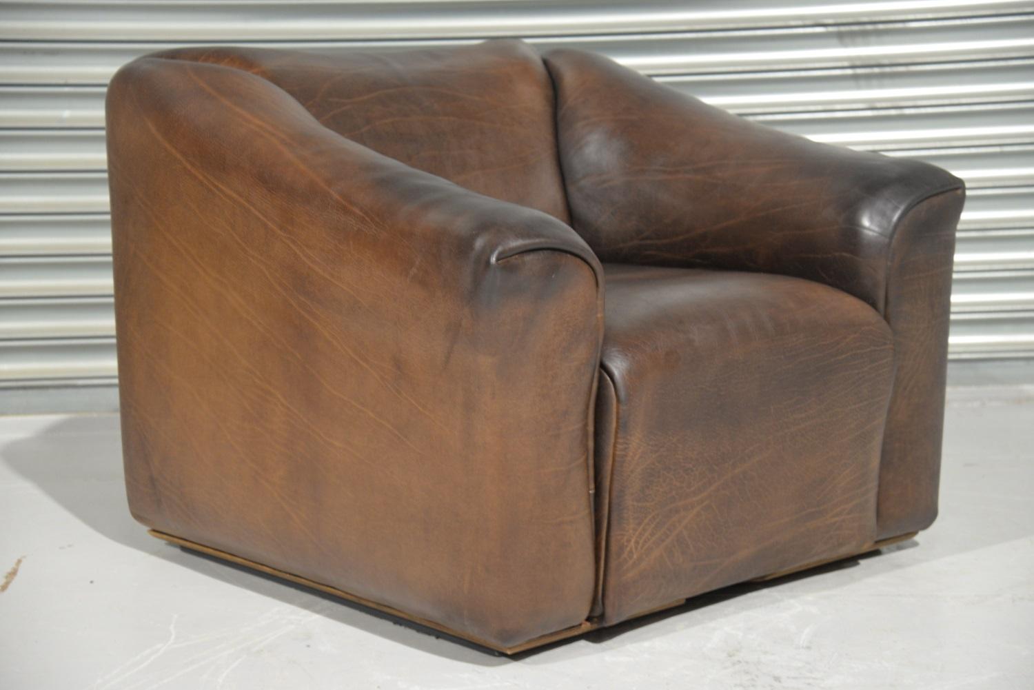 Vintage De Sede DS 47 Leather Armchair, Switzerland, 1970s For Sale 5