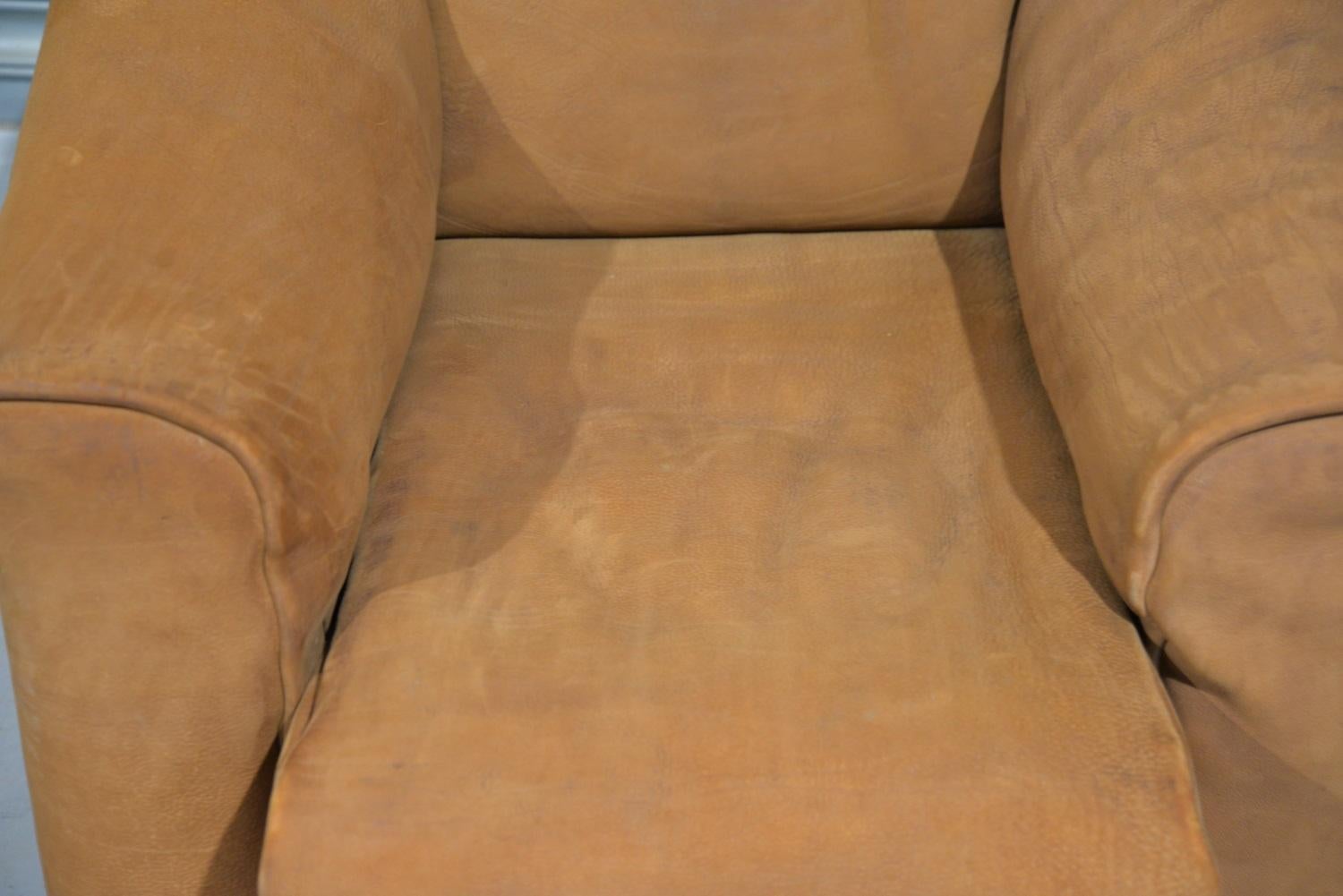 Vintage De Sede DS 47 Leather Armchair, Switzerland, 1970s For Sale 7