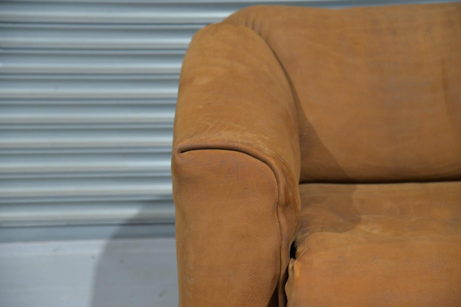 Vintage De Sede DS 47 Leather Armchair, Switzerland, 1970s For Sale 9