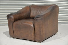 Vintage De Sede DS 47 Leather Armchair, Switzerland, 1970s