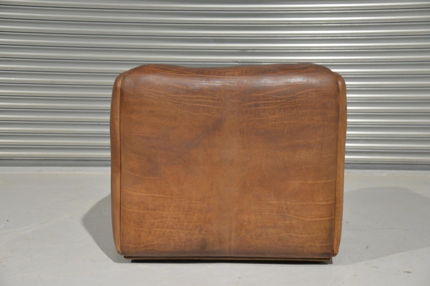 Vintage De Sede DS 47 Leather Armchair, Switzerland, 1970s In Good Condition For Sale In Fen Drayton, Cambridgeshire