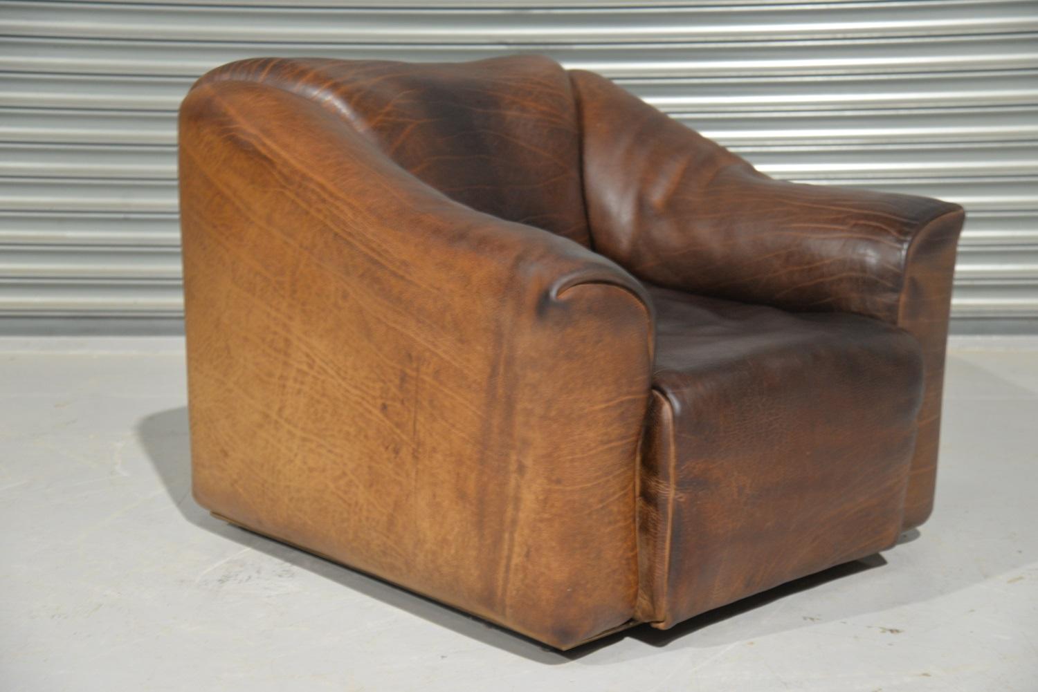 Vintage De Sede DS 47 Leather Armchair, Switzerland, 1970s For Sale 2