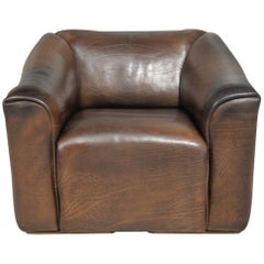 Vintage De Sede DS 47 Leather Armchair, Switzerland, 1970s