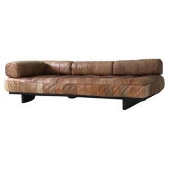 Vintage De Sede Ds-80 Daybed in Patinated Leather, 1970s