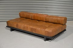 Vintage De Sede DS 80 Leather Patchwork Daybed, Switzerland, 1960s