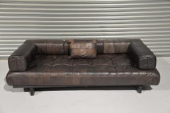 Vintage De Sede DS 80 Patchwork Leather Daybed, Switzerland, 1960s