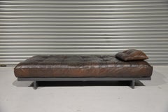Vintage De Sede DS 80 Patchwork Leather Daybed, Switzerland, 1960s