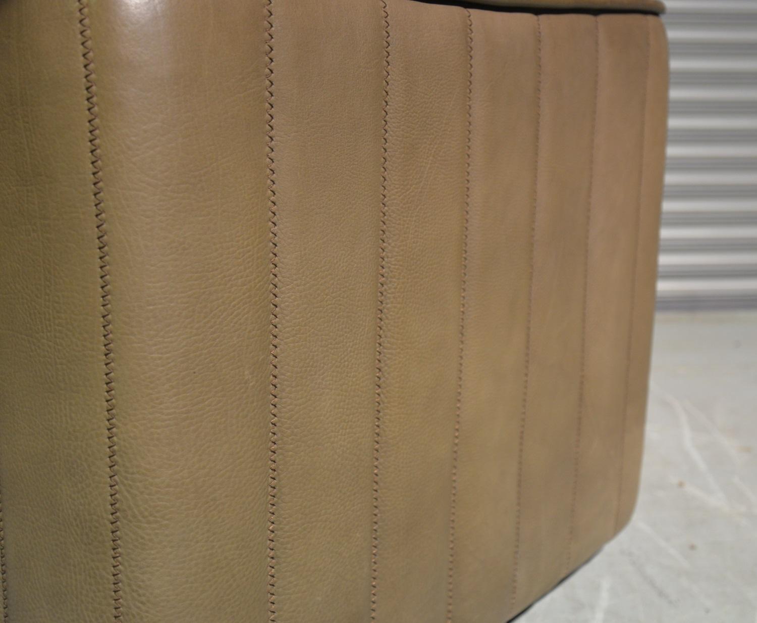 Vintage De Sede DS 84 Neck Leather Armchair, Switzerland, 1970s 4