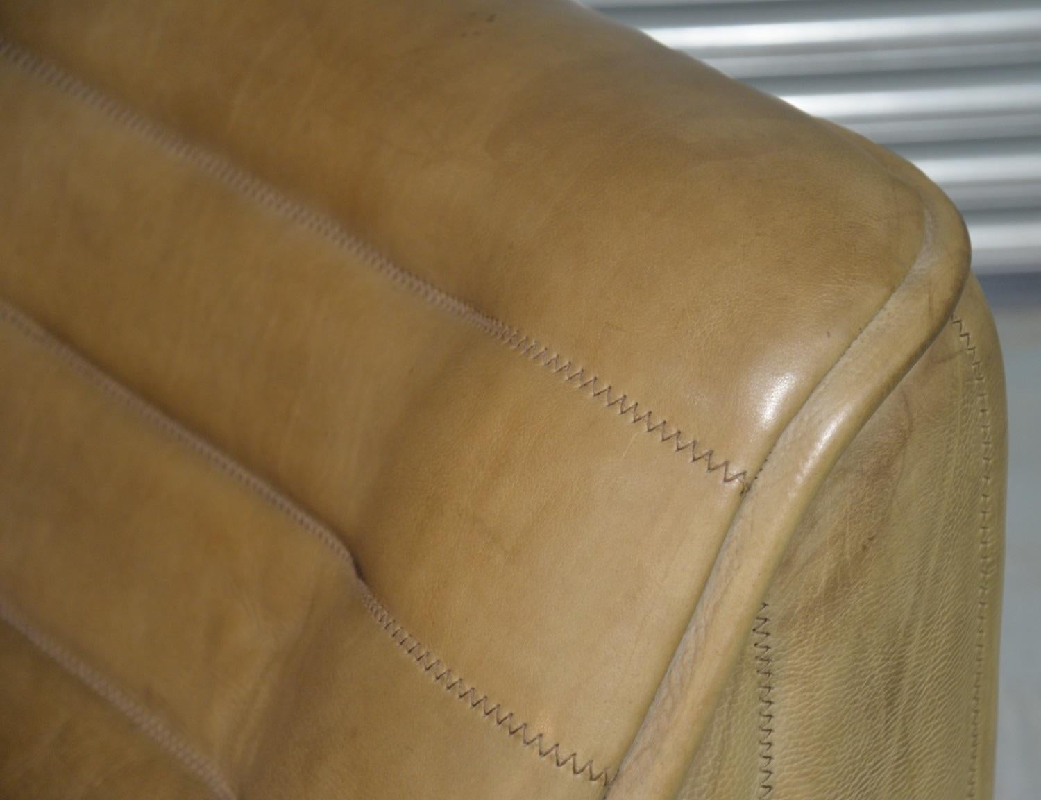 Vintage De Sede DS 84 Neck Leather Armchair, Switzerland, 1970s 9