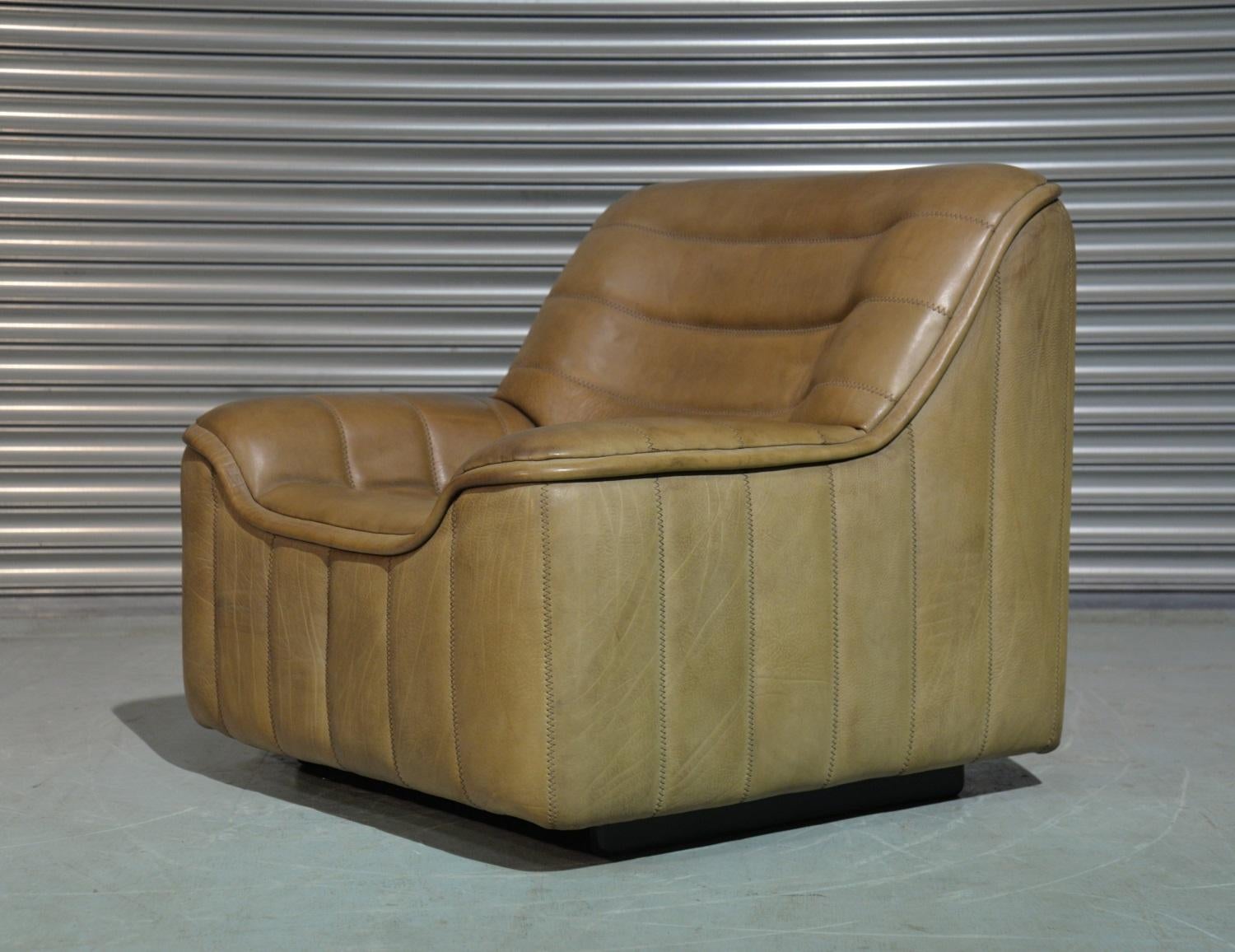 Discounted airfreight for our International customers ( from 2 weeks door to door )

We are delighted to bring to you an ultra rare vintage De Sede DS 84 armchair. Hand built in the 1970s by De Sede craftsman in Switzerland, this piece is