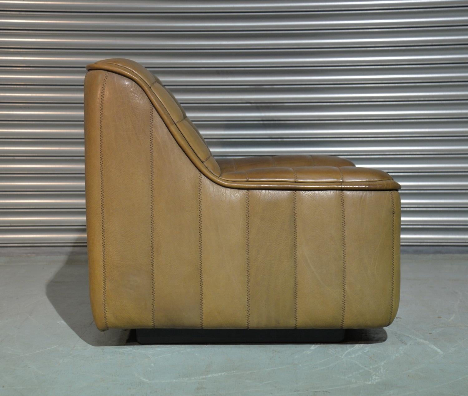 Vintage De Sede DS 84 Neck Leather Armchair, Switzerland, 1970s 1