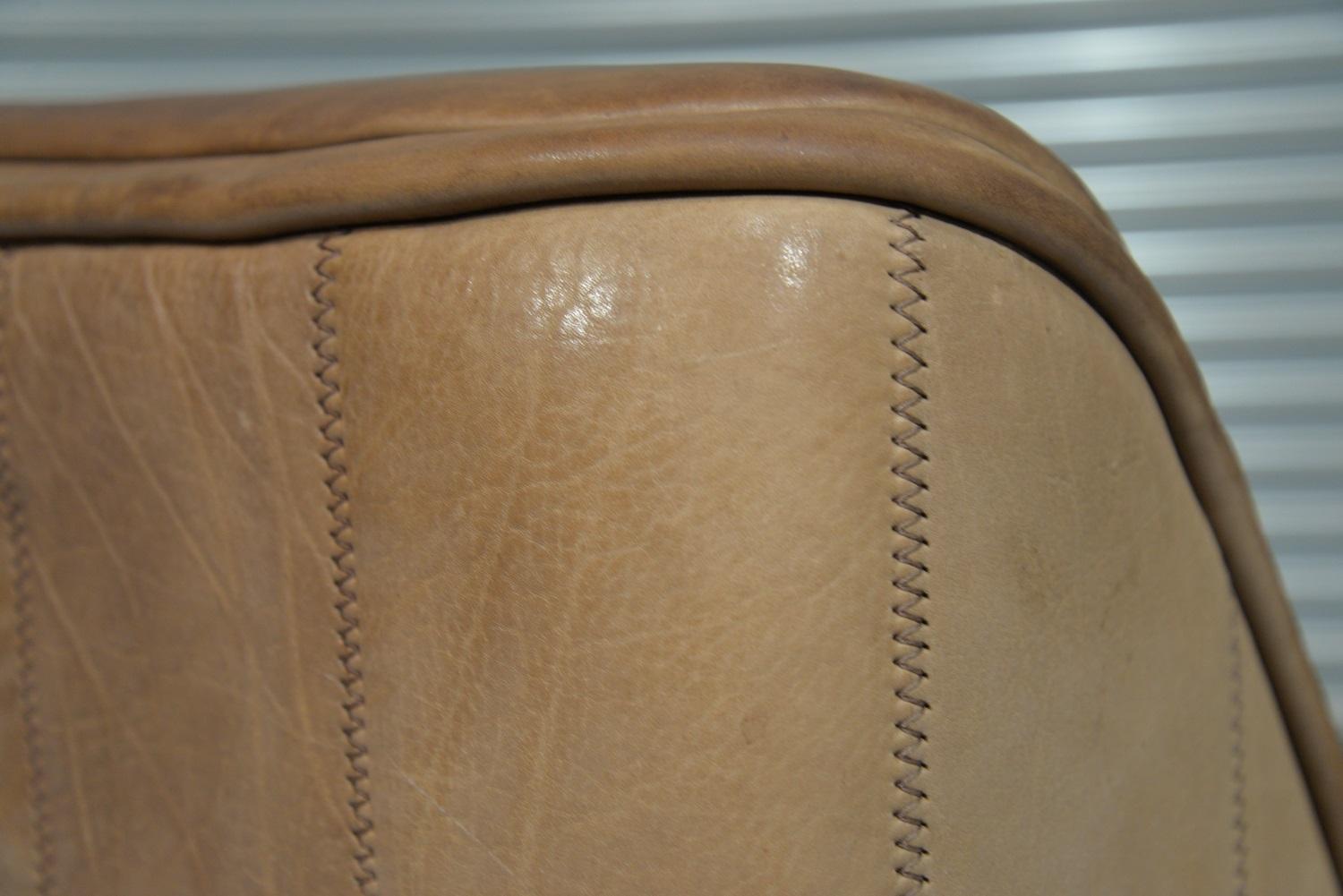 Vintage De Sede DS 84 Neck Leather Armchair, Switzerland, 1970s 8