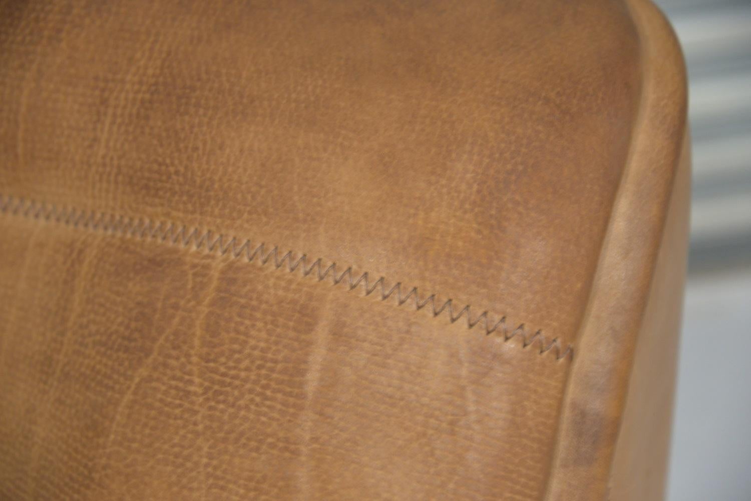 Vintage De Sede DS 84 Neck Leather Armchair, Switzerland, 1970s 11